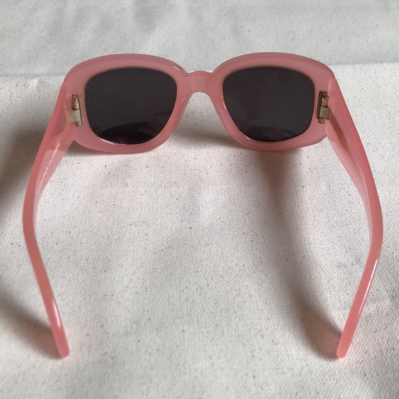 Linda Farrow Dries Van Noten 14 C1 Pink Sunglasses - Picture 11 of 12